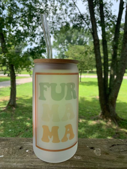 Fur MaMa Glass Can